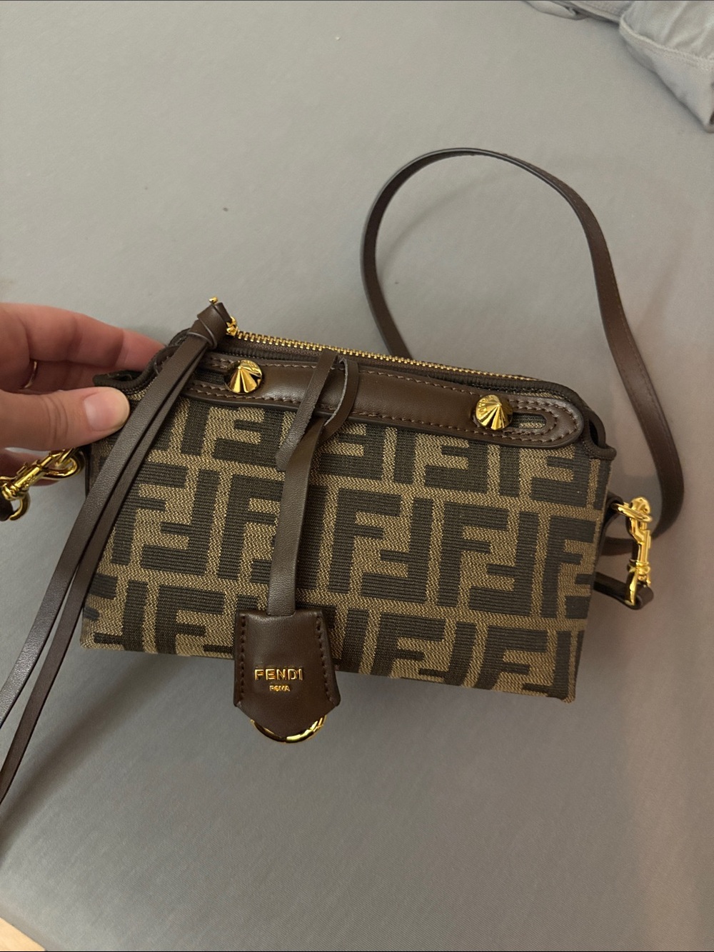 Fendi inspired mini baguette